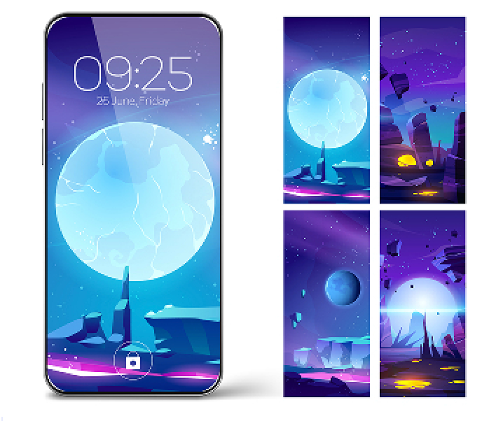 Screen Illustrations